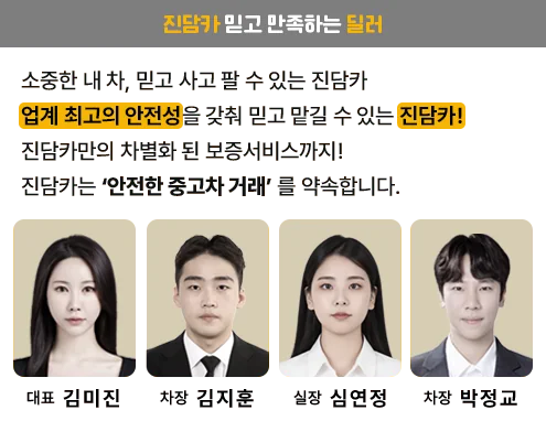 진담카 딜러 안내
