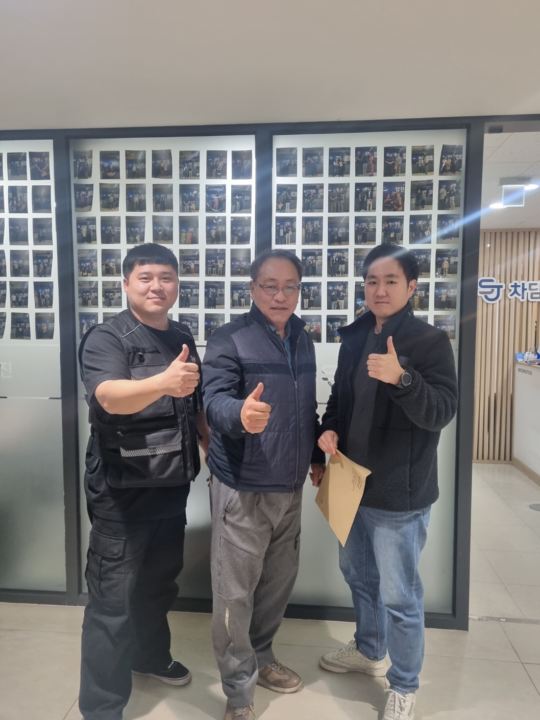 아들의 차 그랜저 중고차 재방문해서!